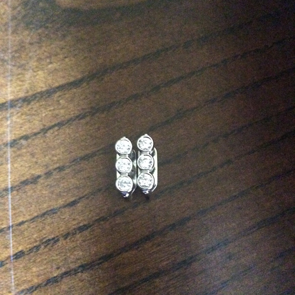Two crystal charms